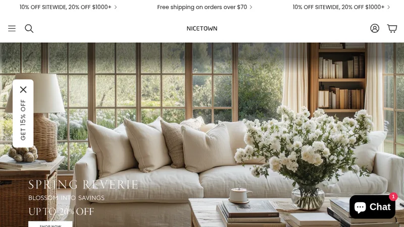 Shopify Store Optimization & Brand Integration for NICETOWN