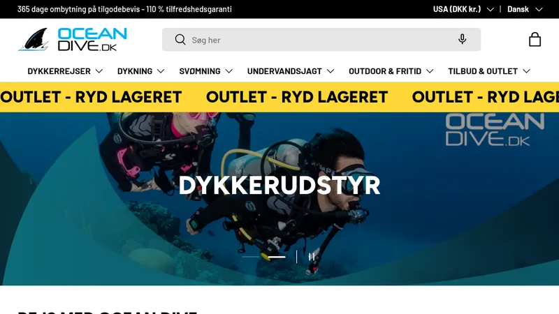 OceanDive: Migration from PrestaShop to Shopify