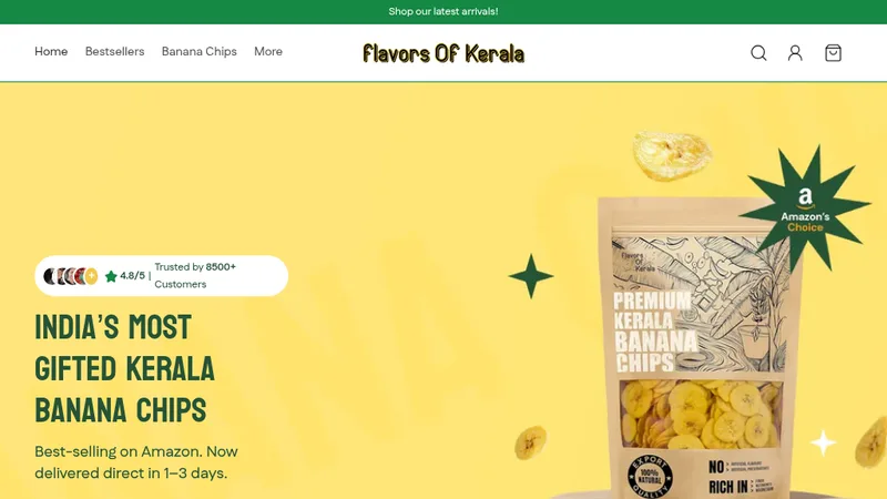 Flavors of Kerala | Food & Snacks