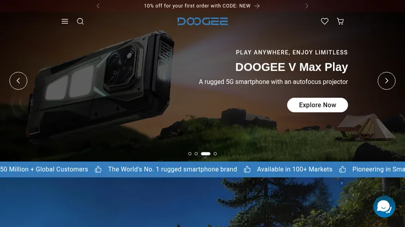 Doogee.com — Rugged Phones Engineered for the Extreme
