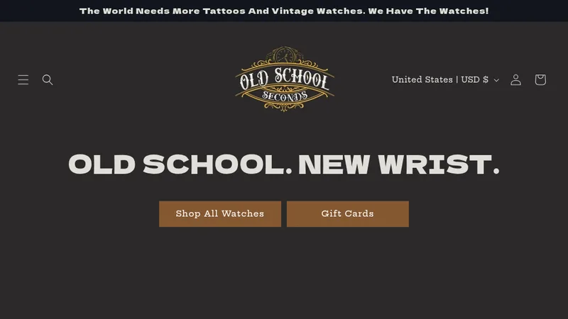 Old School Seconds | Vintage Luxury Watches