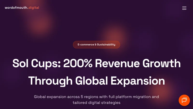 Sol Cups: 200% Revenue Growth Through Global Expansion