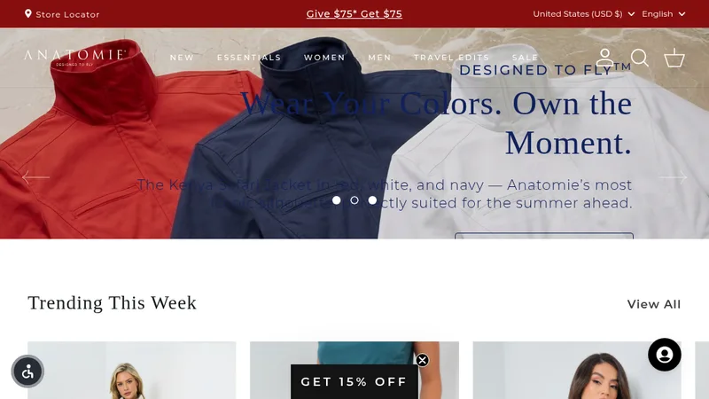 Anatomie Shopify Plus Design and Development