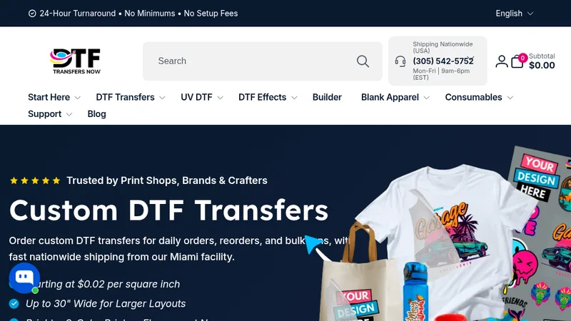 DTF Transfers Now