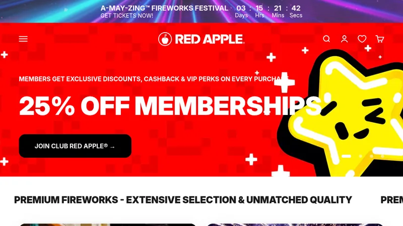 Red Apple Fireworks