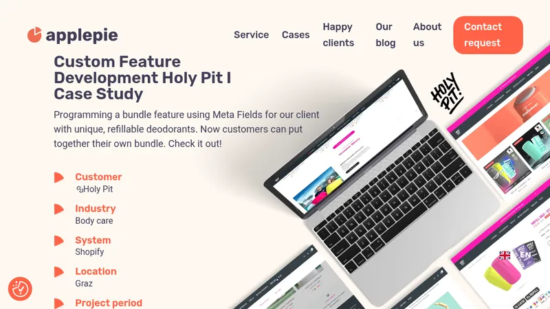 Custom Feature Entwicklung Holy Pit I Case Study