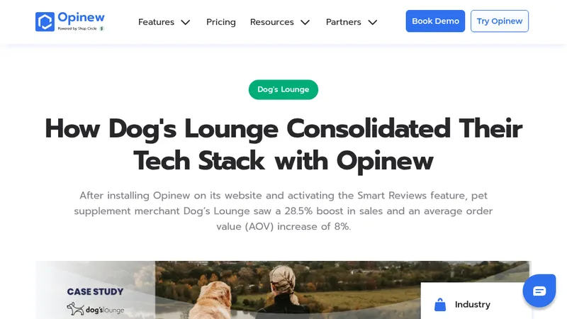How Dog's Lounge Consolidated Their Tech Stack with Opinew