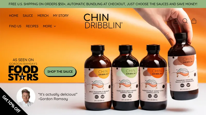 Chin Dribblin' Sauces