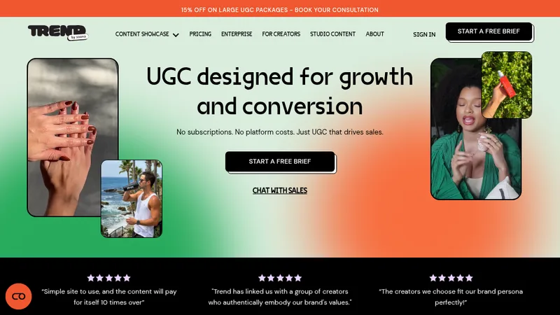 UGC with Trend by soona