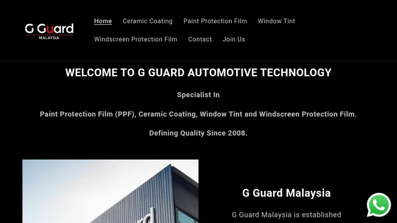 Premium car coating | G Guard Malaysia