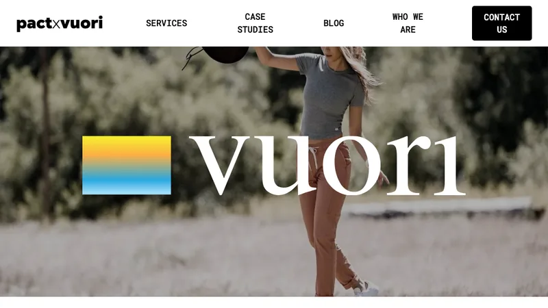 How Pactx, Inc. Helped Vuori Decode Customer Behavior