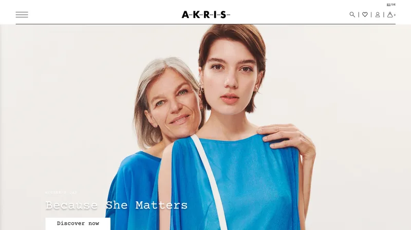 AKRIS: Shopify Plus fashion e-commerce