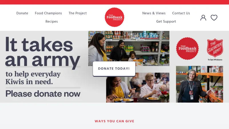 The Salvation Army (B2B and B2C)