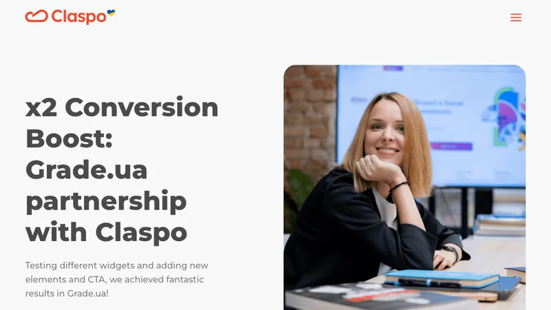 x2 Conversion Boost for Grade.ua
