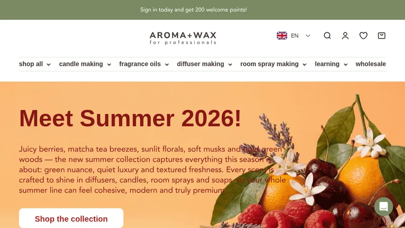 Aromawax.eu – Pixel-Perfect Shopify Store with Multilingual Support