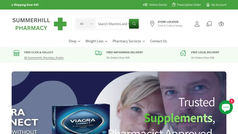 Summerhill Pharmacy Dublin