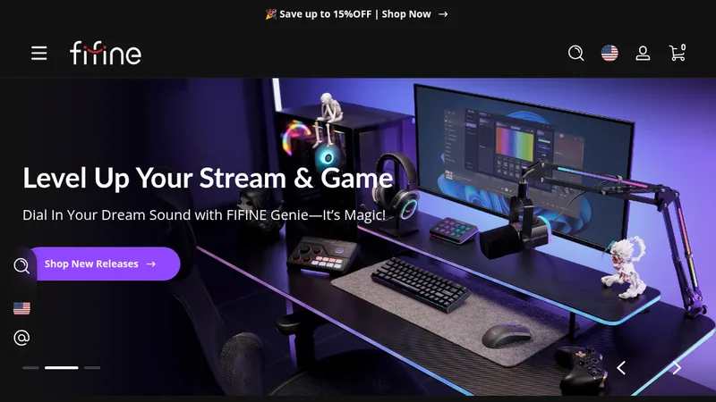 From One-Person Startup to Global Electronics Brand for FIFINE