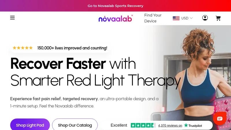 Website Redesign For Novaalab