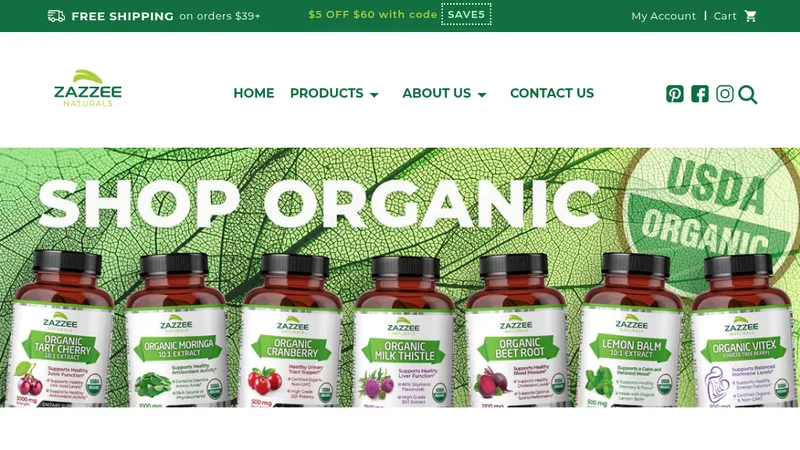Zazzee Naturals