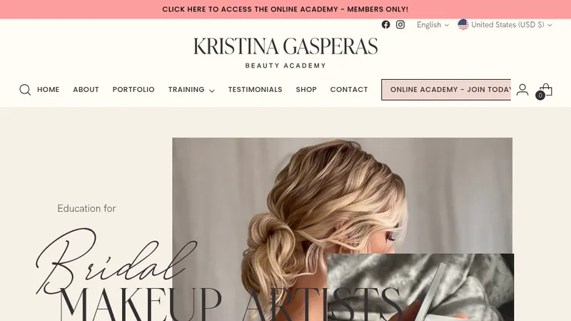 Kristina Gasperas Academy