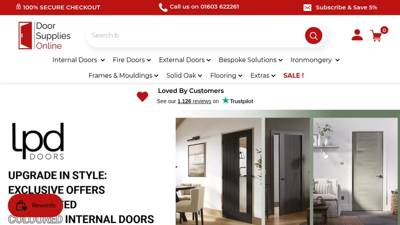 Doors Supplies Online — E-commerce Performance Optimization