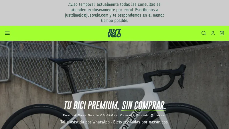 Just Velo - DTC Cycling Subscription Service