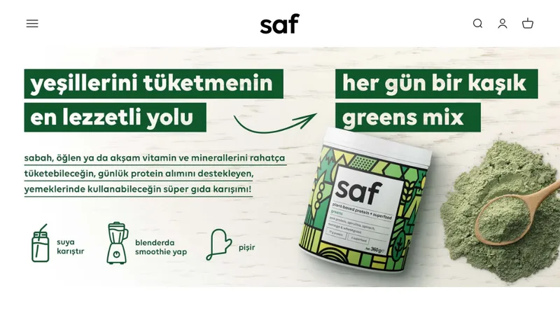 Saf - Plant Based Nutrition