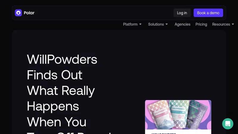 WillPowders Finds Out What Really Happens When You Turn Off Brand Ads