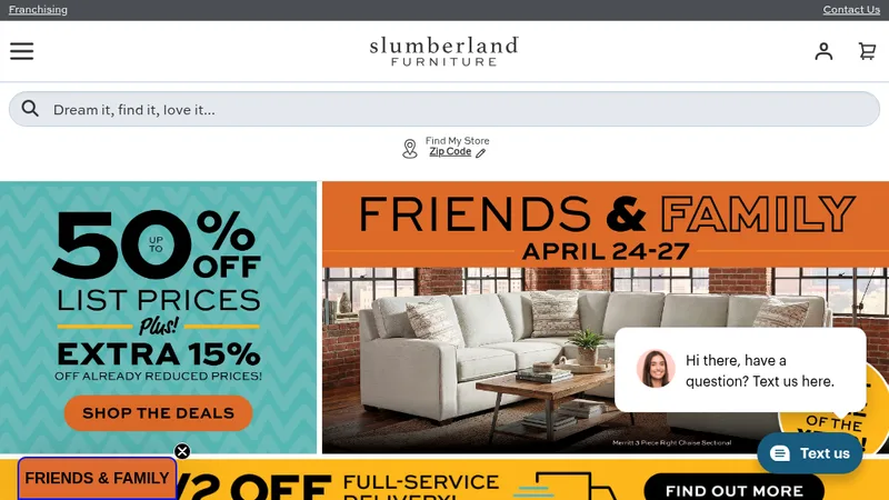 Slumberland Replatforms from Salesforce to Shopify Plus by DEMAND