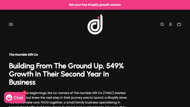 549% Growth In Their Second Year In Business