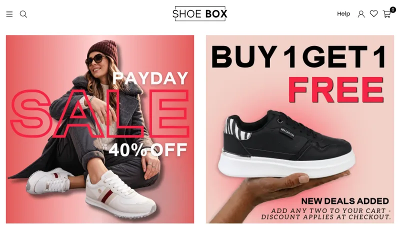 Shoe Box Online Store