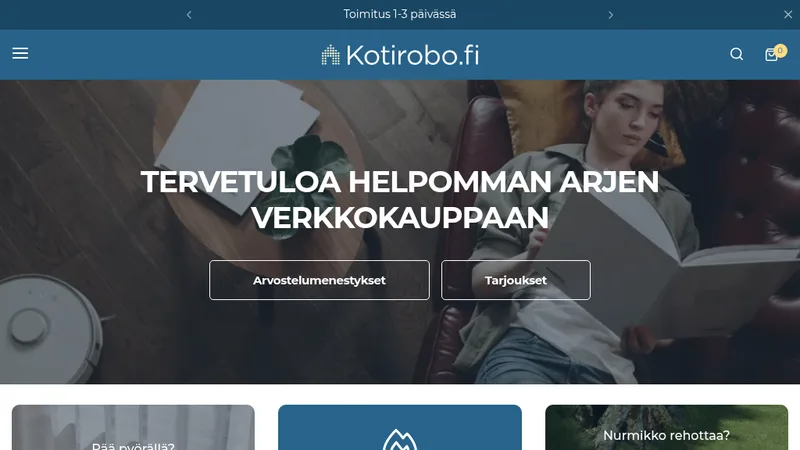 Kotirobo – MyCashflow to Shopify Migration + Conversion Optimization