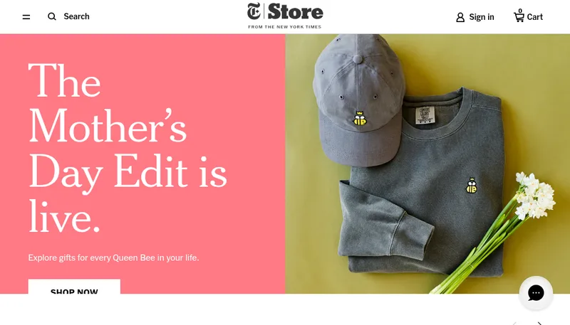 New York Times: New Store & Custom Products
