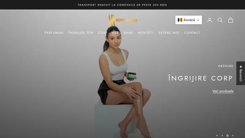 Rebranding Mastery: Royal Rich's Rise with Premium Shopify Theme