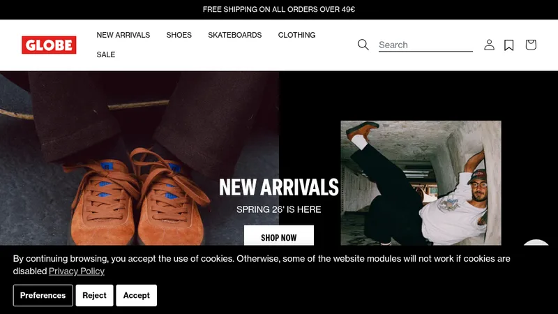 Shredding Boundaries: Ecommerce Marketing for GLOBE Europe