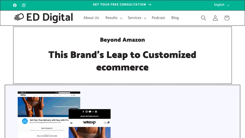 Beyond Amazon: This Brand’s Leap to Customized ecommerce