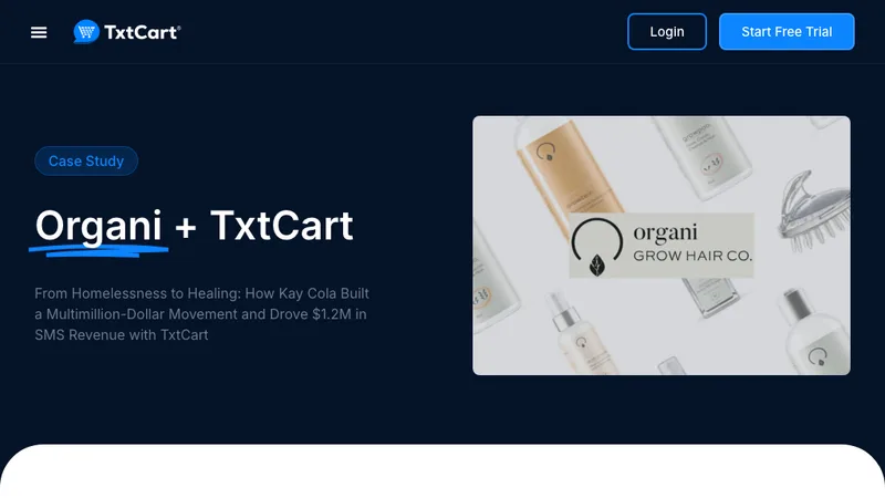 Organi Hair Grow Case Study