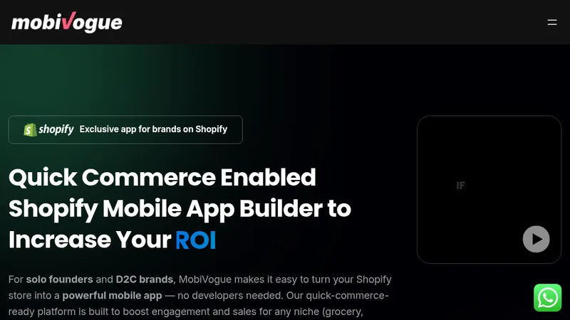 Online Convert Shopify Store to Mobile App