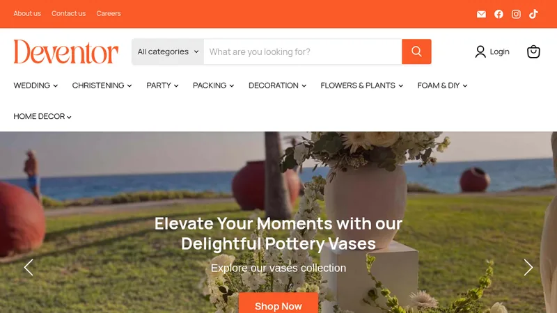 Deventor — B2B & B2C Shopify Rebrand & Growth System