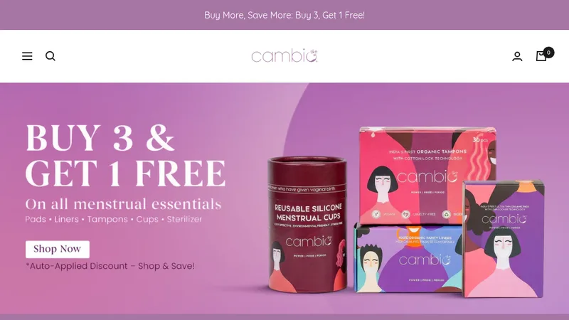 Cambio Woman - Menstrual Hygiene