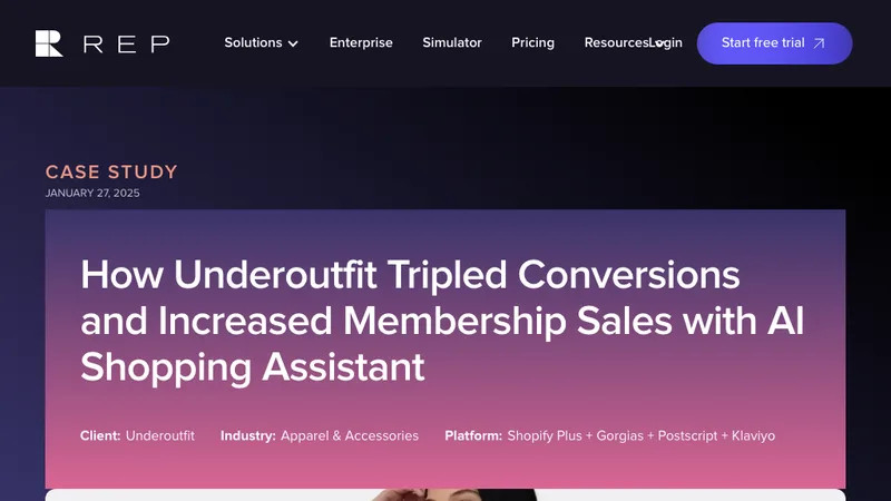 How Underoutfit tripled conversions and sold 113 memberships