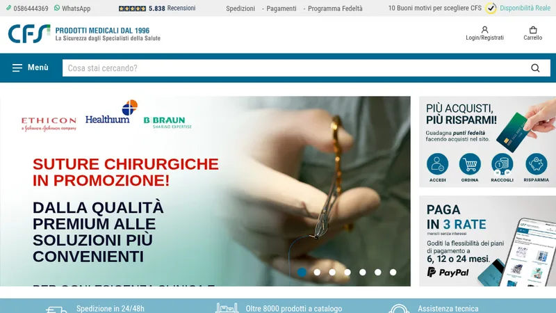 CFS: da Magento a Shopify Plus, +5.000 ordini al mese