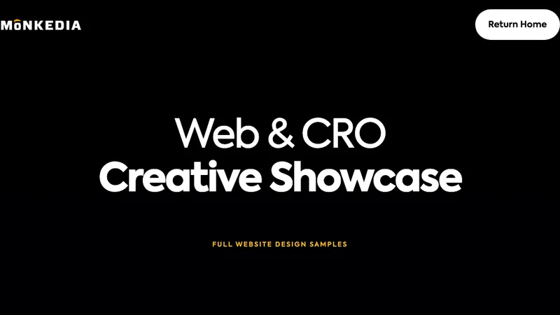 Web & CRO Showcase