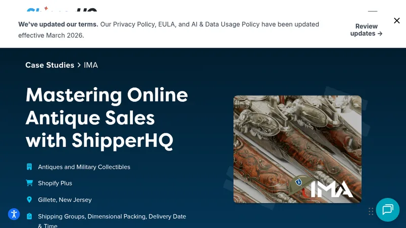 How International Military Antiques Enhanced Checkout & Compliance