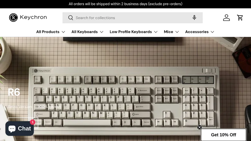 Keychron Website SEO & Google Ads
