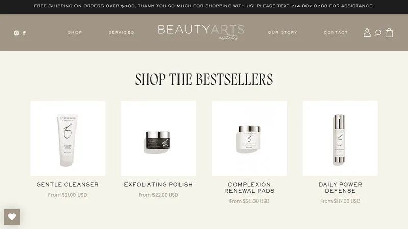 Shop Beauty Arts Aesthetics