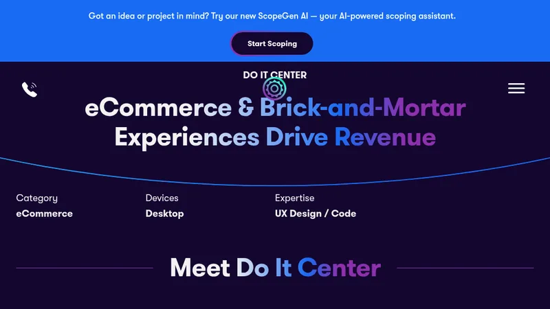 Do It Center: eCommerce & Brick-and-Mortar Experiences Drive Revenue