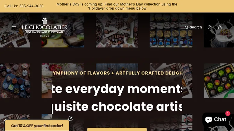 Le Chocolatier Fine Handmade Chocolates