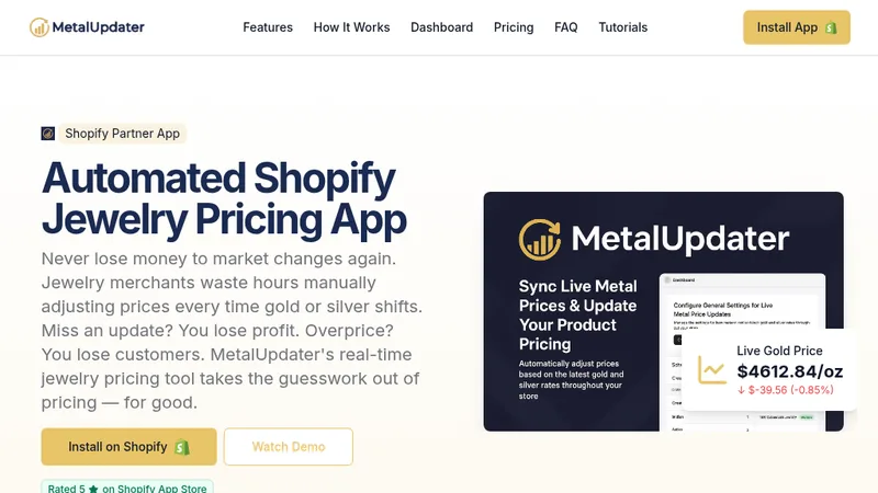 Metal Updater App