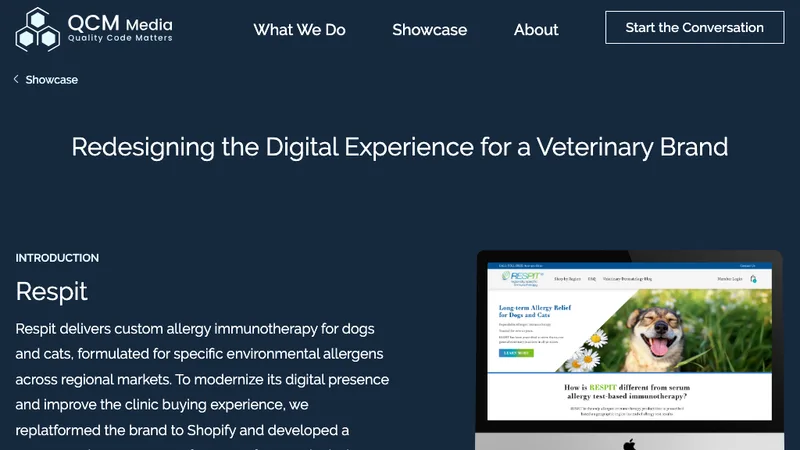 B2B: Redesigning the Digital Experience for a Veterinary Product